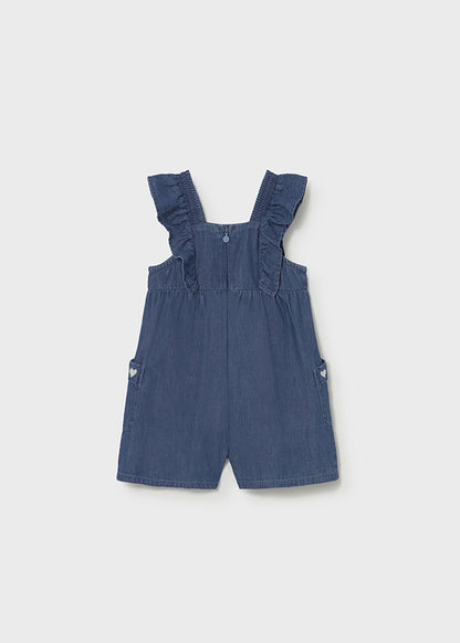 Infant Girl Embroidered Romper