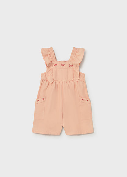 Infant Girl Embroidered Romper
