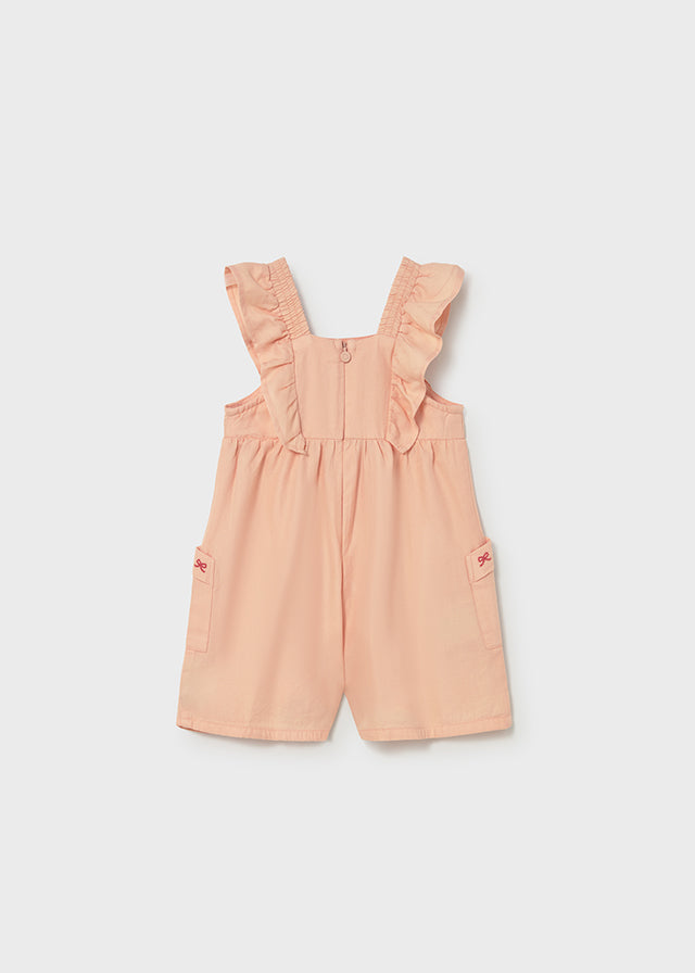 Infant Girl Embroidered Romper