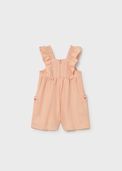 Infant Girl Embroidered Romper