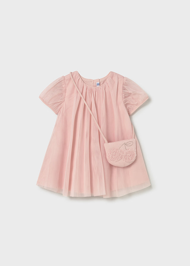 Infant Girl Tulle Dress w/Purse