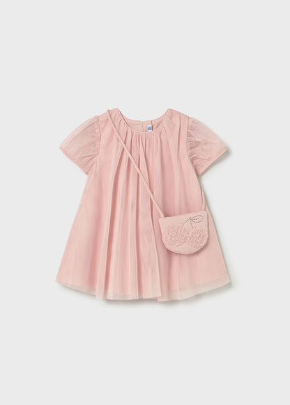 Infant Girl Tulle Dress w/Purse