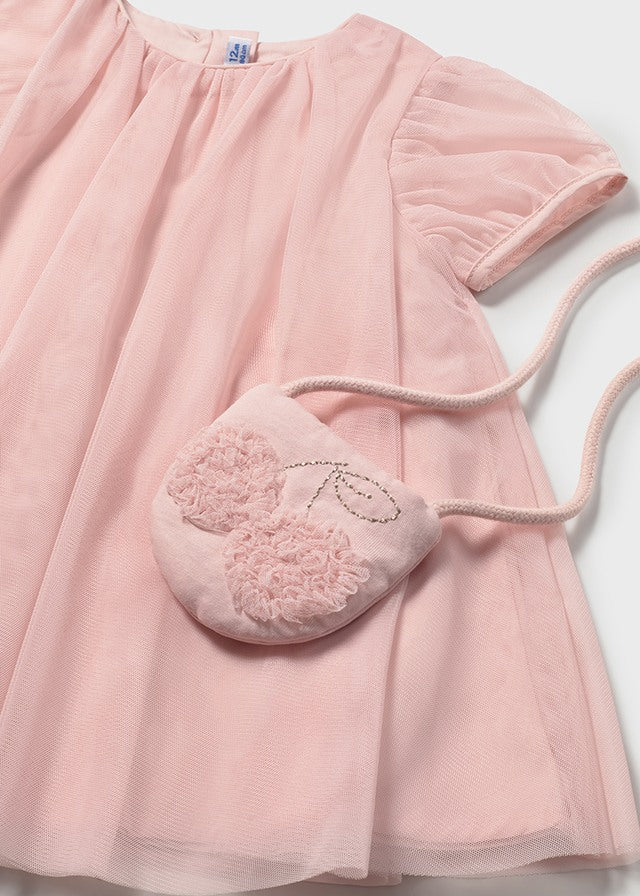 Infant Girl Tulle Dress w/Purse