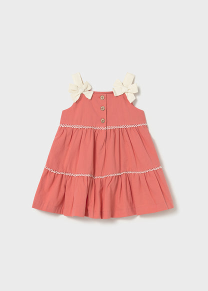 Infant Girl Orange Panel Dress