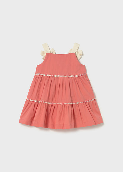 Infant Girl Orange Panel Dress