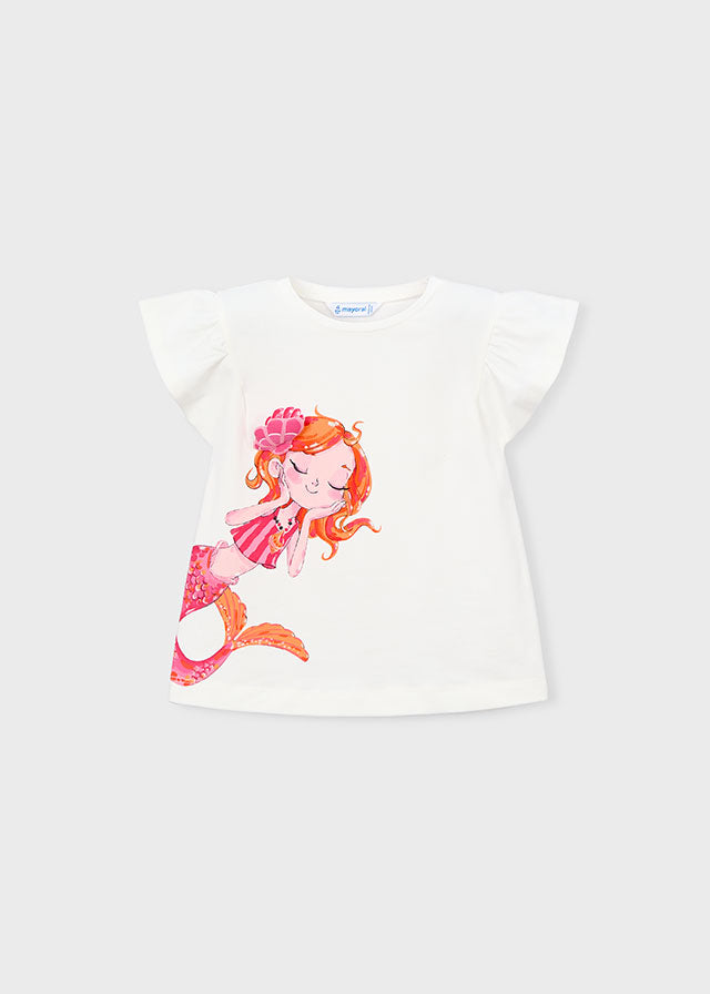 Girls Poppy Mermaid Shirt