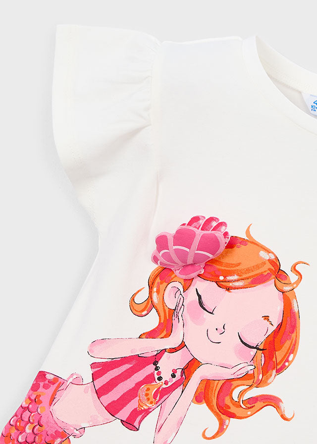 Girls Poppy Mermaid Shirt
