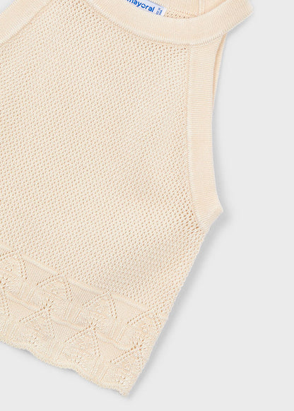 Girls Summer Knit Top