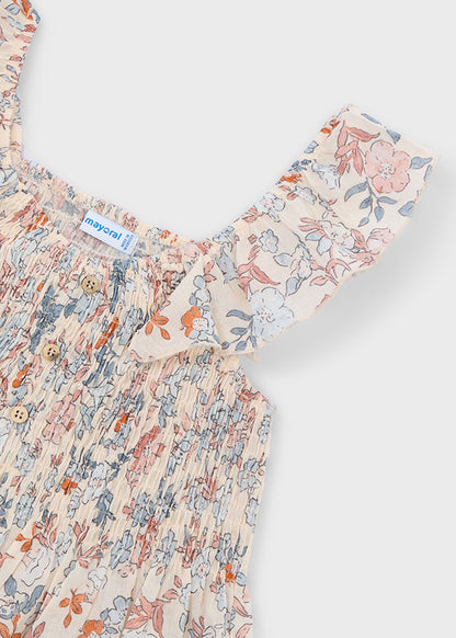 Girls Bambula Printed Top