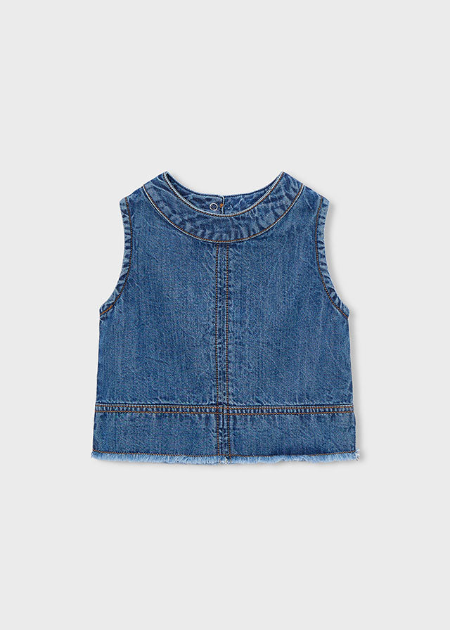 Girls Denim Top
