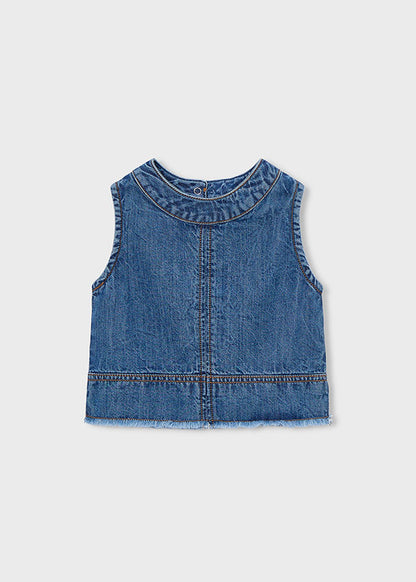 Girls Denim Top
