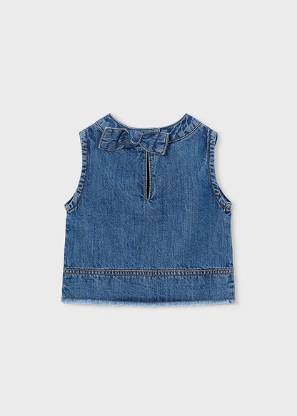 Girls Denim Top