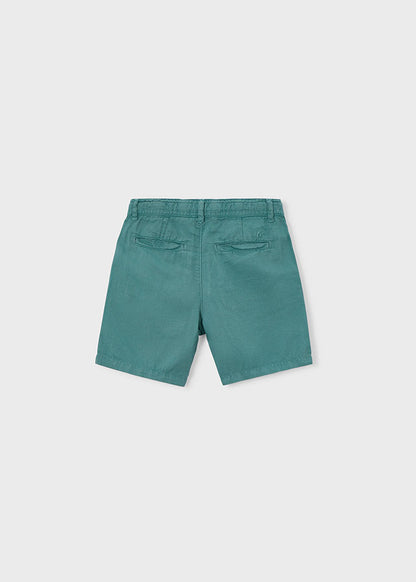 Boy Linen Bermuda Shorts