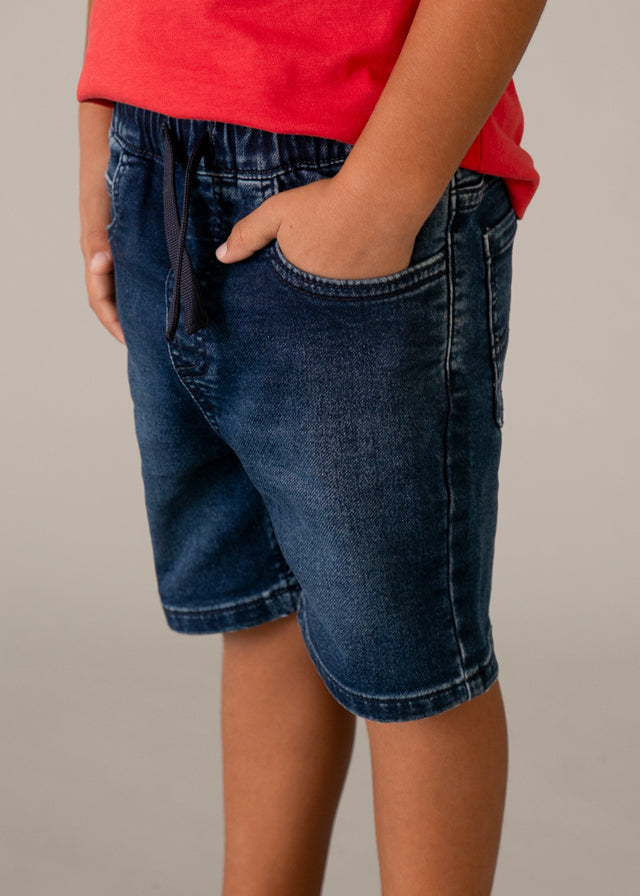 Boy Denim Bermuda Shorts