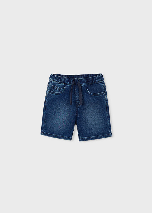 Boy Denim Bermuda Shorts
