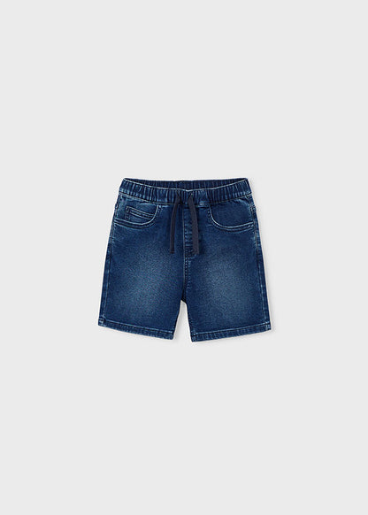 Boy Denim Bermuda Shorts