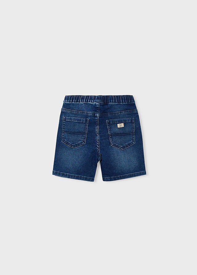 Boy Denim Bermuda Shorts