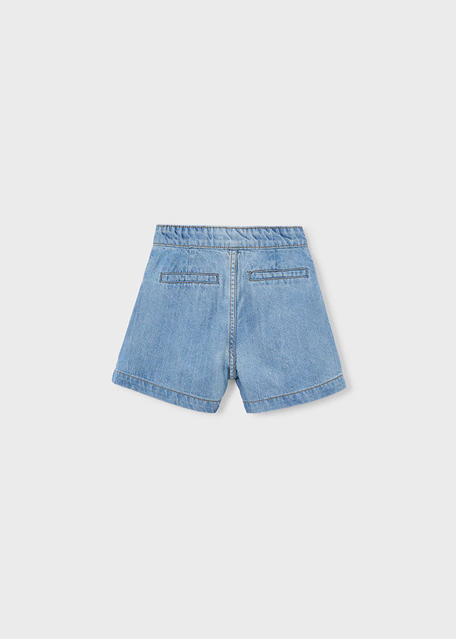 Girl Denim Bermuda Shorts