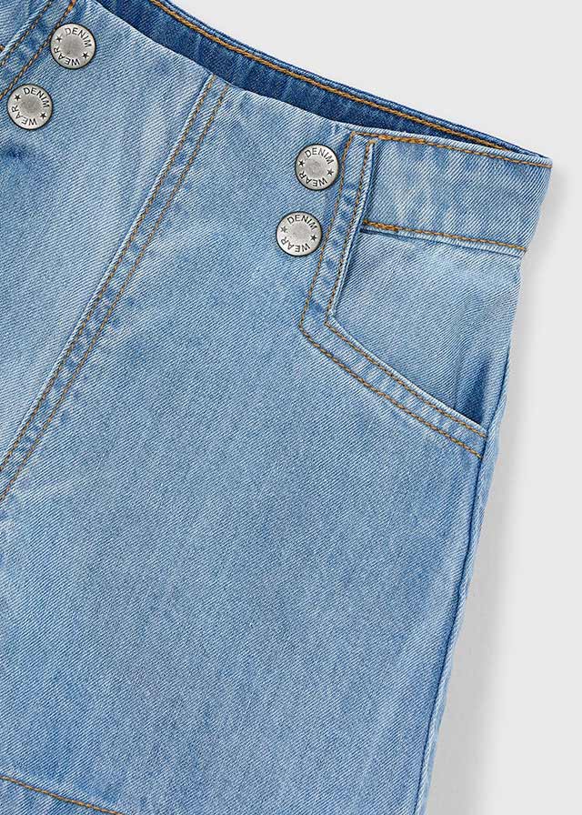 Girl Denim Bermuda Shorts