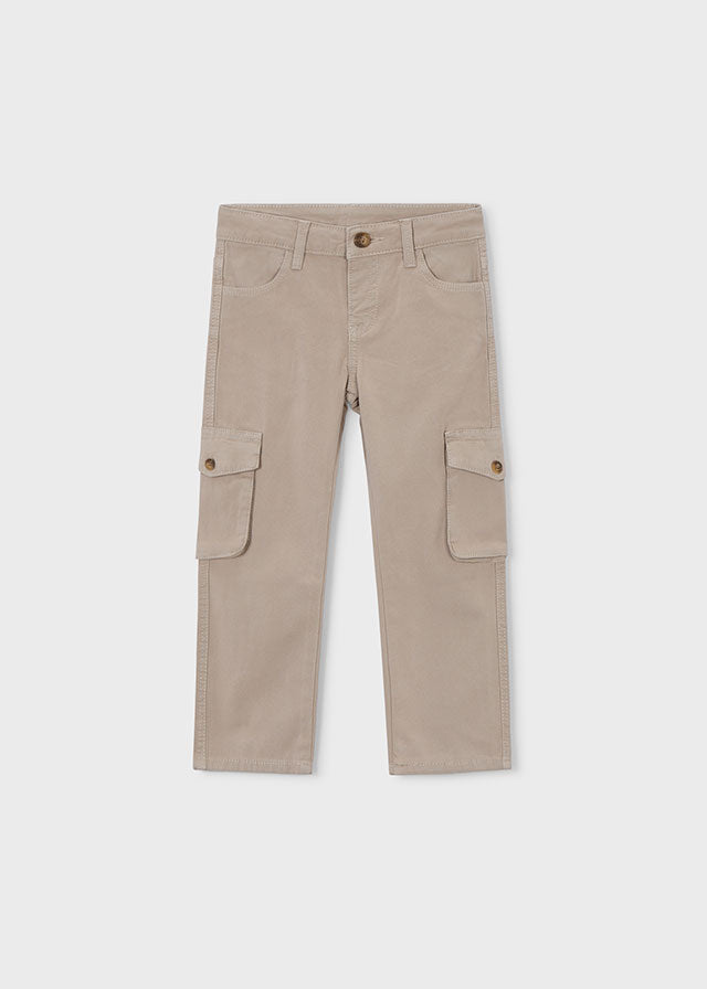 Boys Neutral Cargo Pants