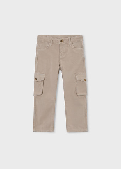 Boys Neutral Cargo Pants
