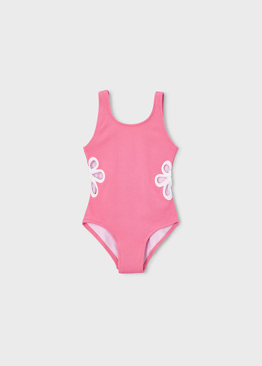 Girls Cut Out Swim Suit