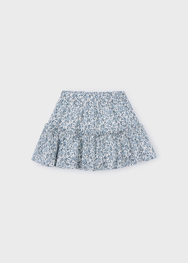 Girl Printed Dobby Skirt