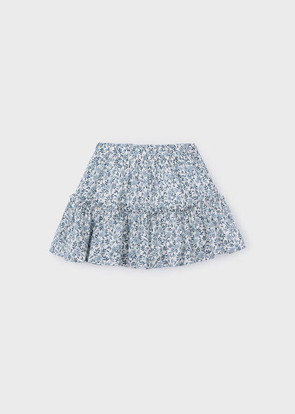 Girl Printed Dobby Skirt