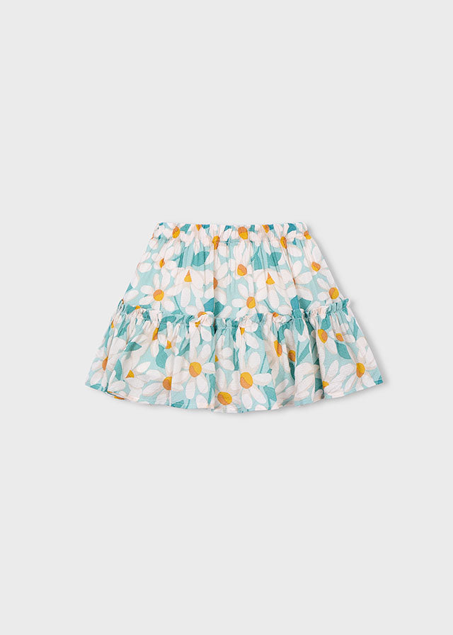 Girl Printed Dobby Skirt