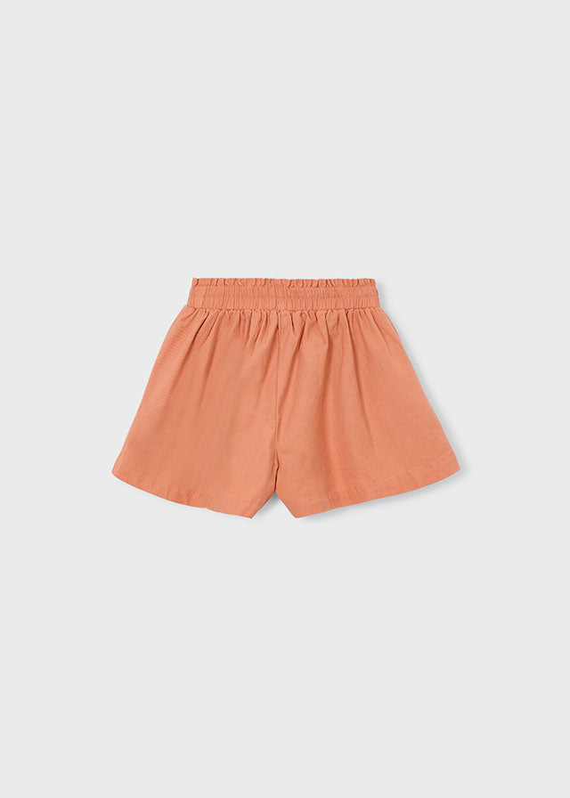 Girls Peach Rodeo Shorts