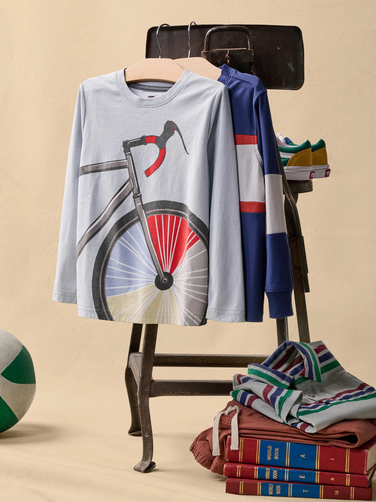 Boys L/s Color Wheel Shirt