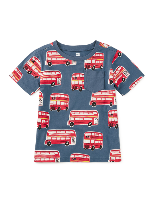 Double Decker Pocket Tee