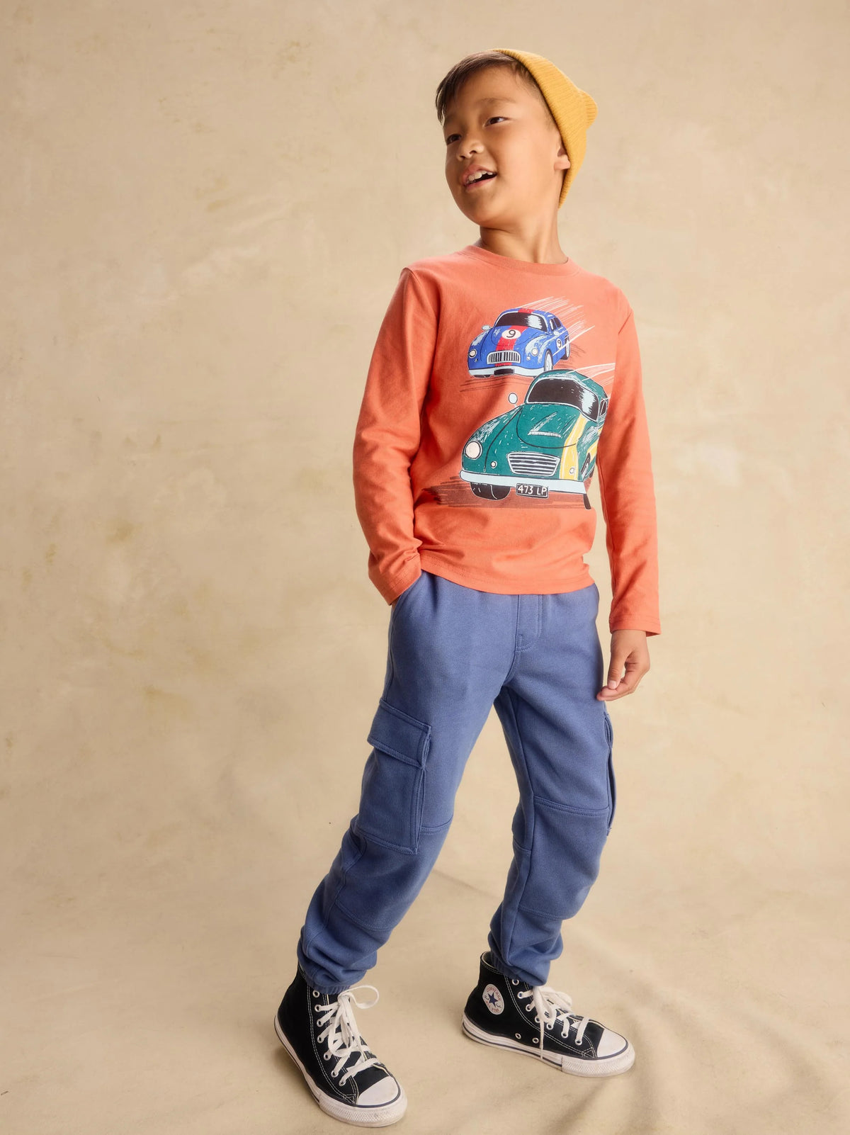 Boys Cargo Joggers