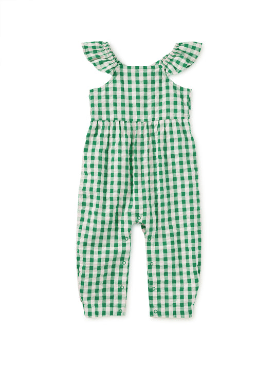 Infant Girl Checkered Romper
