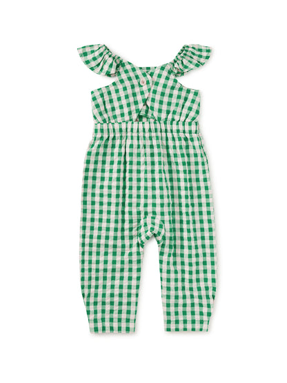 Infant Girl Checkered Romper