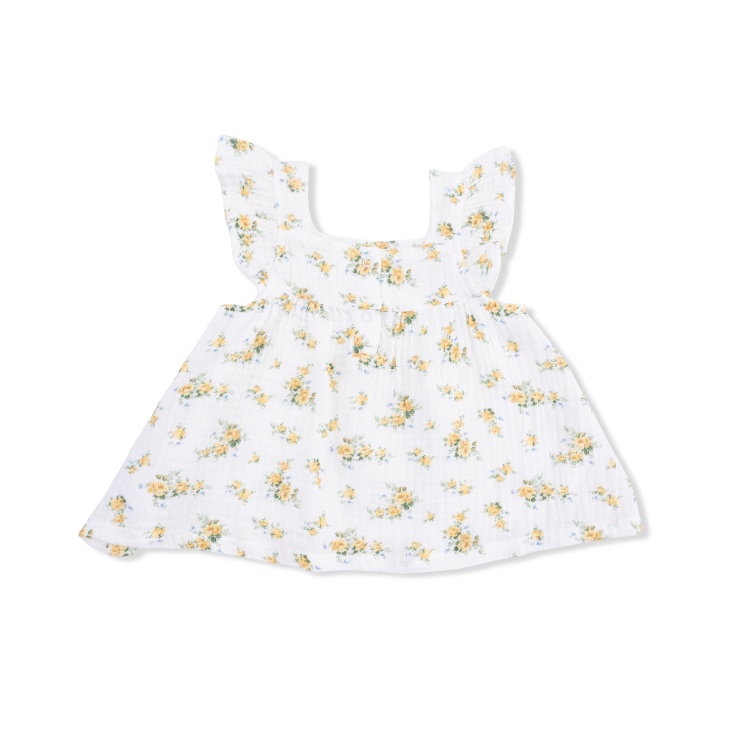 Sunshine Roses Pinafore Dress w/Bloomers