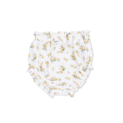 Sunshine Roses Pinafore Dress w/Bloomers