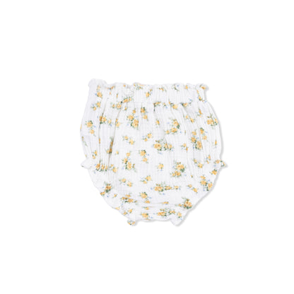 Sunshine Roses Pinafore Dress w/Bloomers