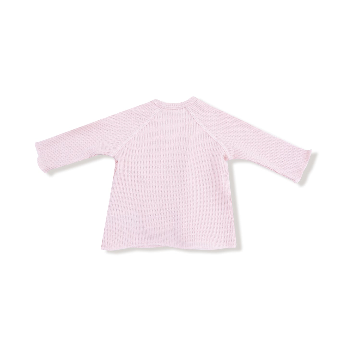 Basics Veiled Pink L/s Kimono Set