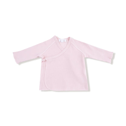Basics Veiled Pink L/s Kimono Set