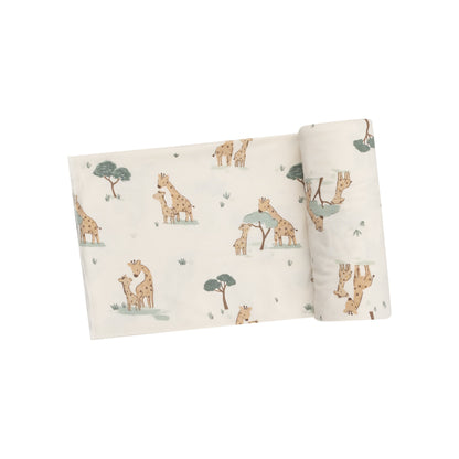 Giraffe Families Swaddle