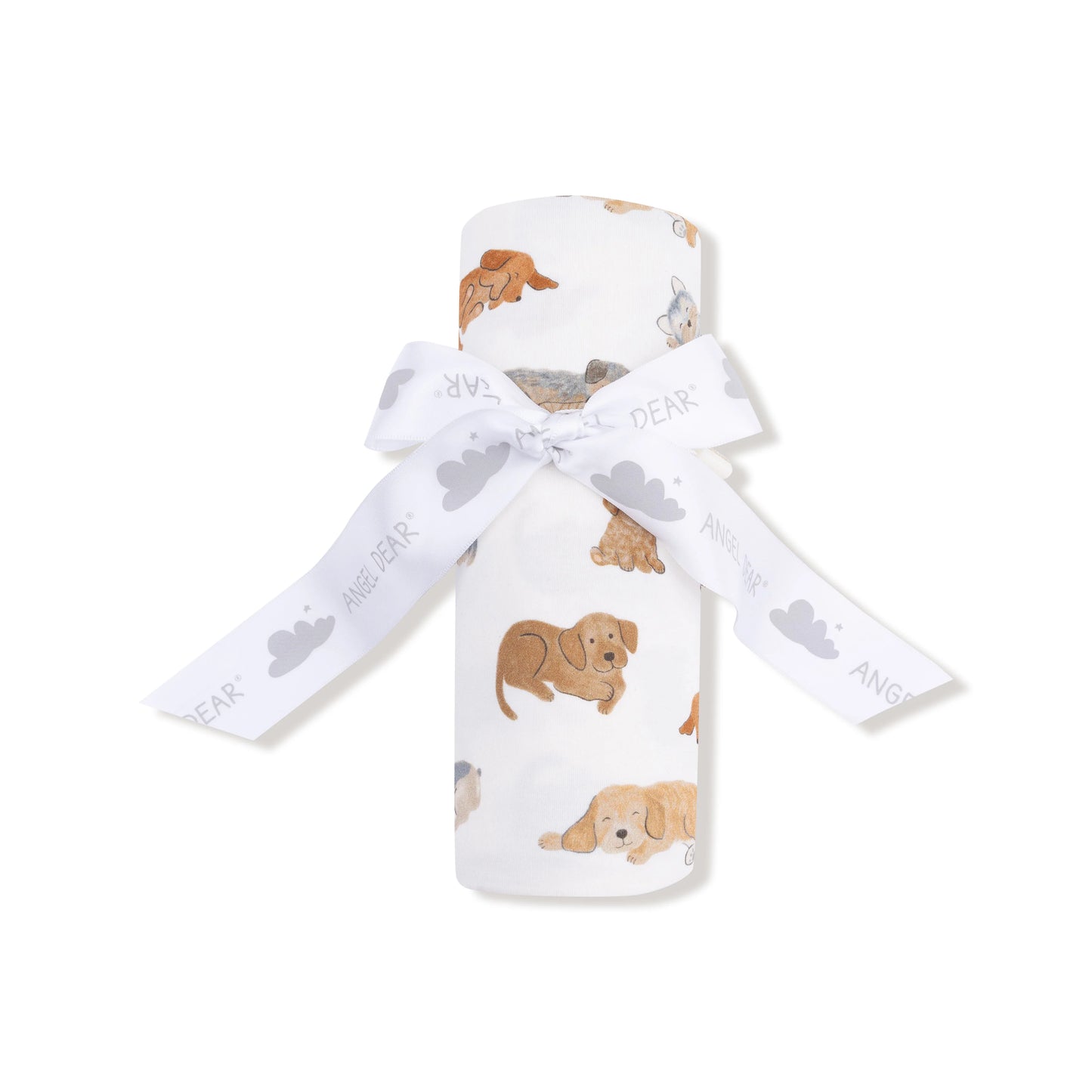 Napping Puppies Swaddle Blanket