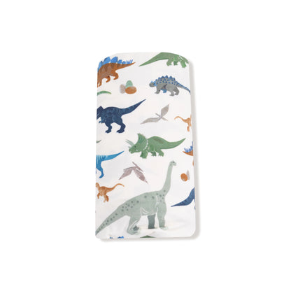 Washy DInos Swaddle Blanket