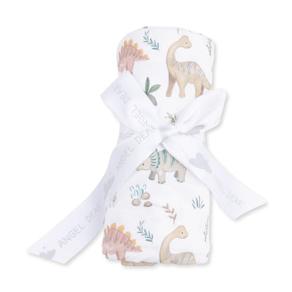 Sweet Baby Dino Swaddle Blanket