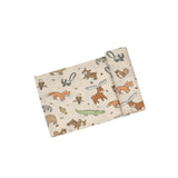 Woodland Friends Swaddle Blanket