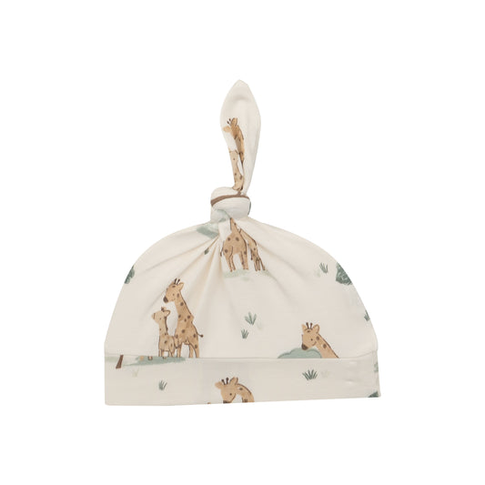 Giraffe Families Knotted Hat