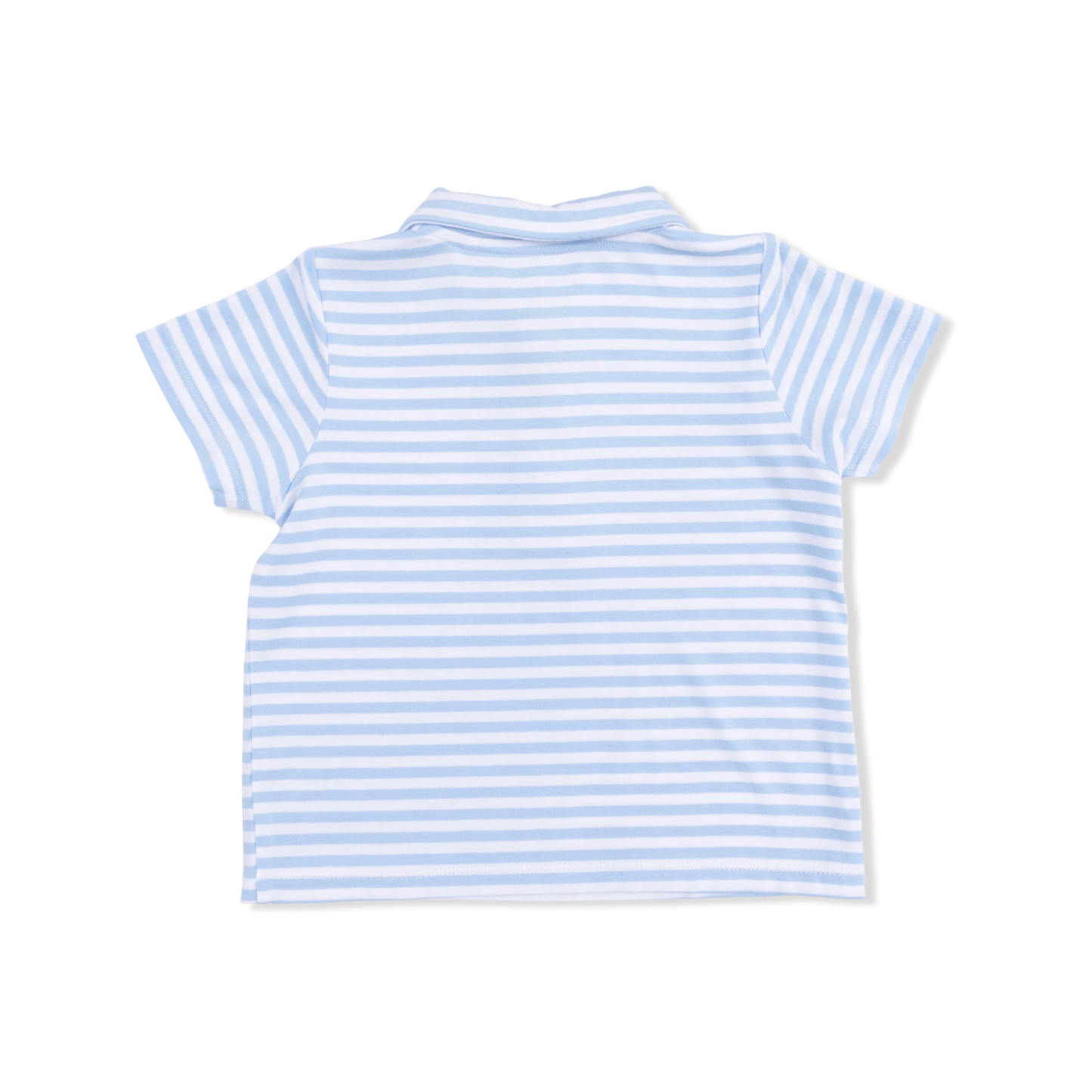 Striped Golf Polo Set