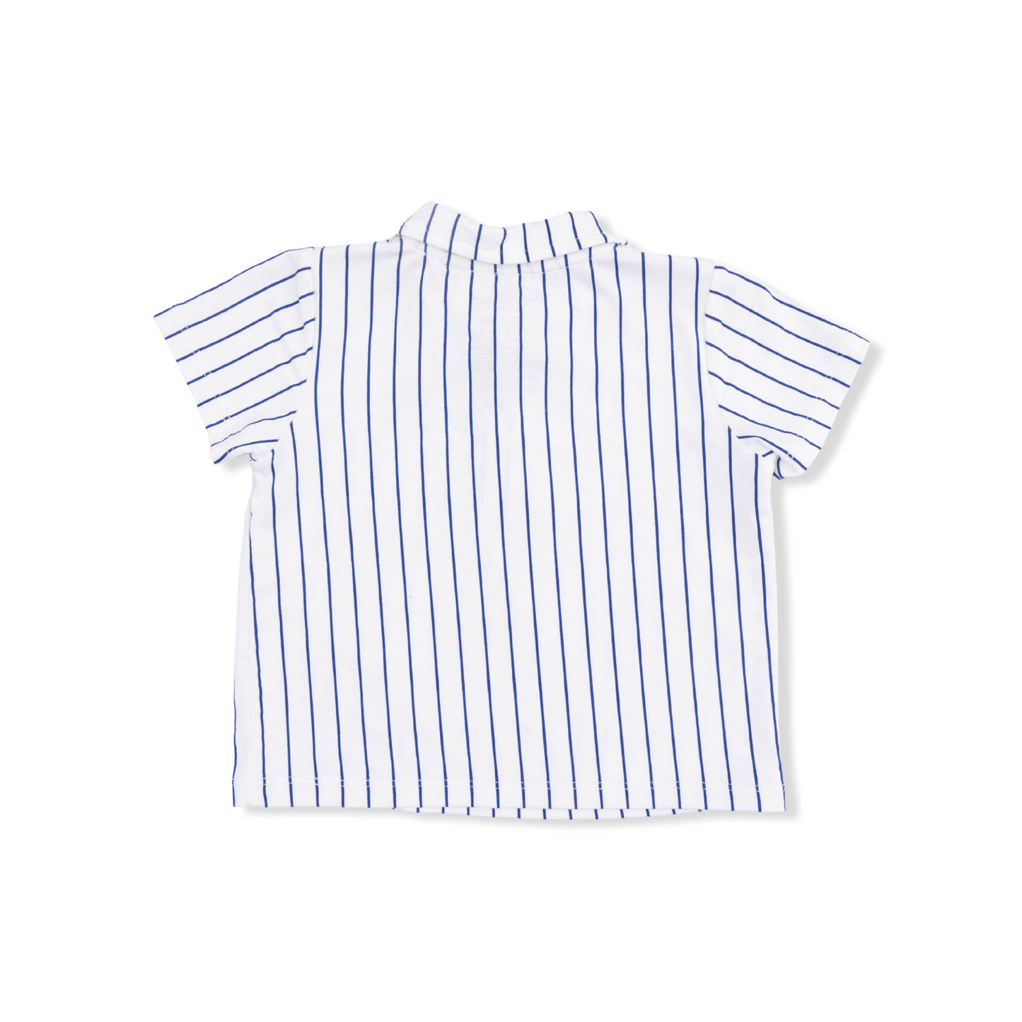 Baseball Stripe Polo Set