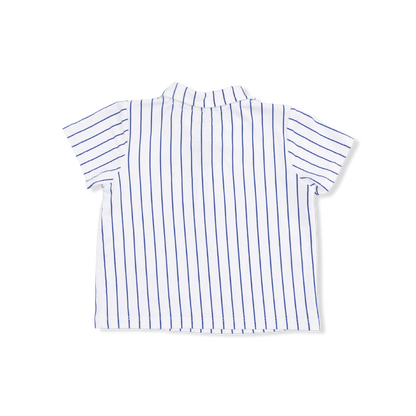 Baseball Stripe Polo Set