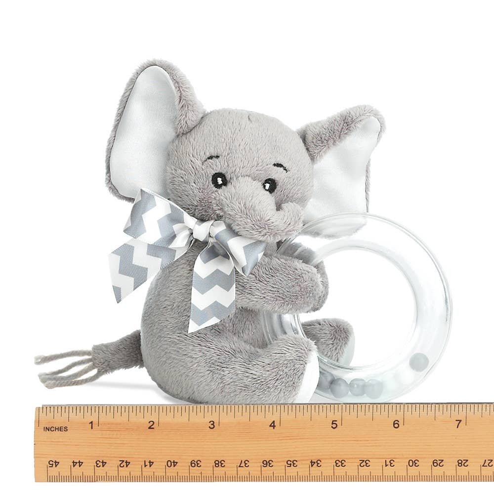 Lil' Spout Gray Elephant Shaker Rattle
